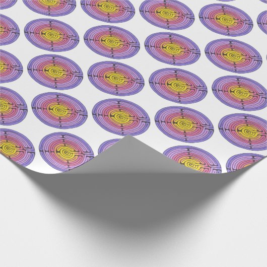 Labyrinth Geschenkpapier (Ecke)