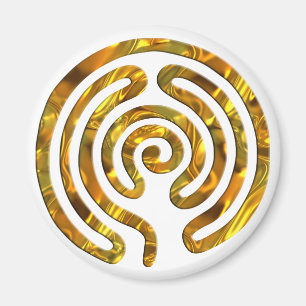 Labyrinth GOLD Erstellen Sie Ihren eigenen Hinte Magnet