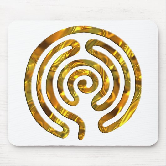 Labyrinth GOLD | Erstellen Sie Ihren eigenen Hinte Mousepad (Vorne)