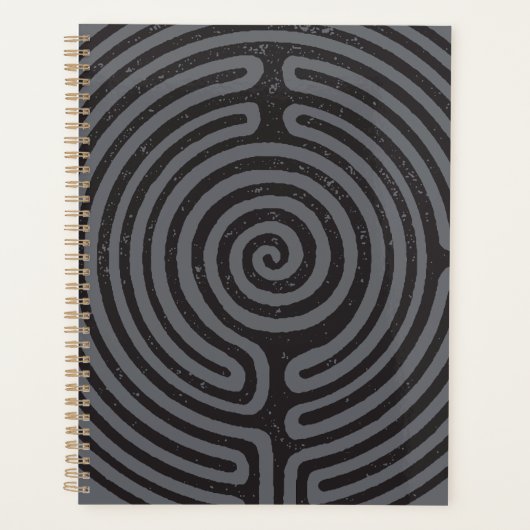 Labyrinth (Grau)-Planer Planer (Vorderseite)