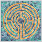 LABYRINTH II 14x14 Vinyl Sticker (Vorderseite)