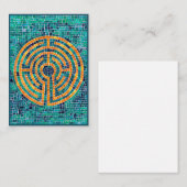 LABYRINTH II 3.5x2.5 - Flachbildschirm Mitteilungskarte (Vorne/Hinten)