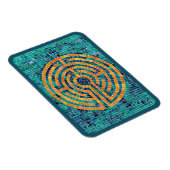 LABYRINTH II 3x4 Flexible Magnet - Grün (Rechte Seite)