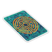 LABYRINTH II 3x4 Flexible Magnet - Weiß (Rechte Seite)