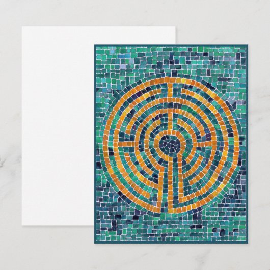 LABYRINTH II 4.25x5.5 Flachkarte Karte (Vorne/Hinten)