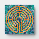 LABYRINTH II 5,25 Platz Plaque mit Easel Fotoplatte (Vorderseite)