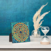 LABYRINTH II 5,25 Platz Plaque mit Easel Fotoplatte (InSitu)