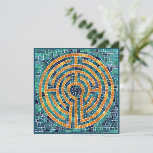LABYRINTH II 5,25" Square Flat Card Karte (Stehend Vorderseite)