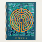 LABYRINTH II 8.5x11 Planner + Text Planer (Vorderseite)