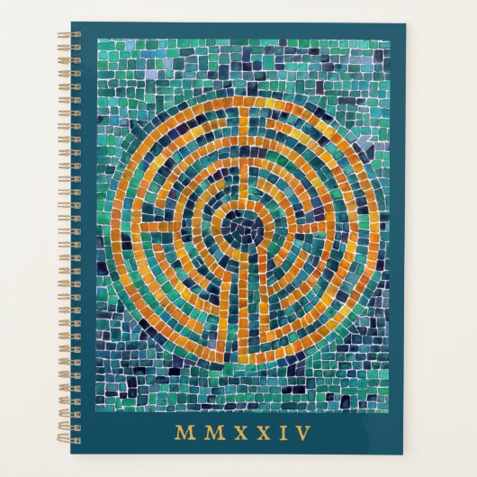 LABYRINTH II 8.5x11 Planner + Text Planer (Vorderseite)