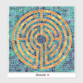 LABYRINTH II 8x8 Vinyl Sticker (Blatt)