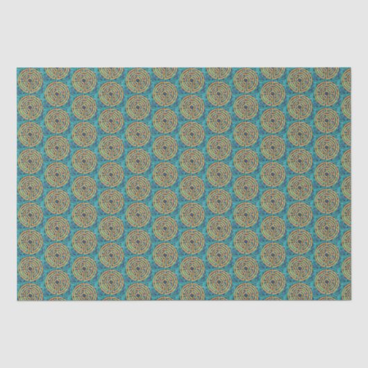 LABYRINTH II-Gewebepapier Seidenpapier (Vorderseite)