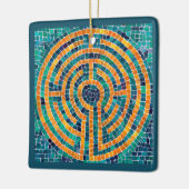 LABYRINTH II Keramik Keramikornament (Links)