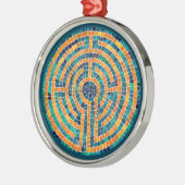 LABYRINTH II Premium Runde Ornamente (Links)