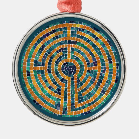 LABYRINTH II Premium Runde Ornamente (Vorne)