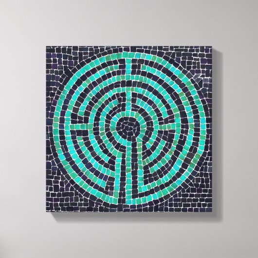 LABYRINTH III 12"x12" Wrapped Canvas (.75" Deep) Leinwanddruck (Vorderseite)