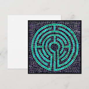 LABYRINTH III 5,25" Square Flat Card Karte
