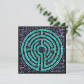 LABYRINTH III 5,25" Square Flat Card Karte (Stehend Vorderseite)