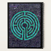 LABYRINTH III 8.5x11 Planer / Schwarz (Rückseite)