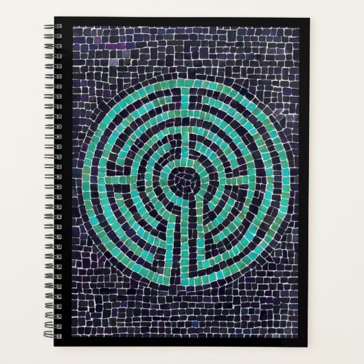 LABYRINTH III 8.5x11 Planer / Schwarz (Vorderseite)