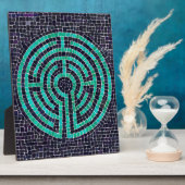 LABYRINTH III 8x10 Plaque mit Easel Fotoplatte (Seite)