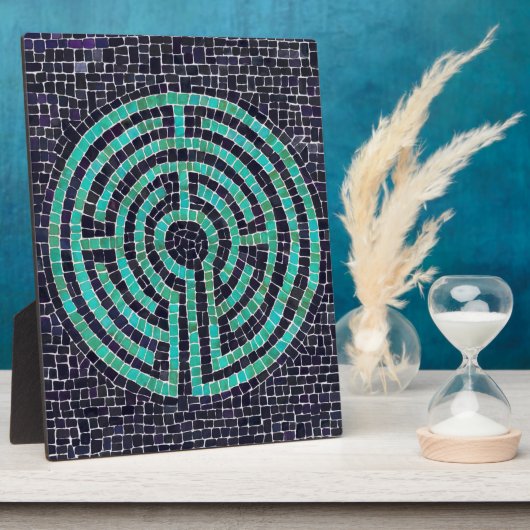 LABYRINTH III 8x10 Plaque mit Easel Fotoplatte (Seite)