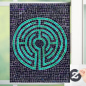 LABYRINTH III 8x11 Fensterheber Fensteraufkleber (Zuhause)