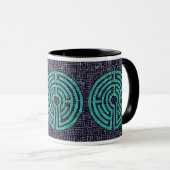 LABYRINTH III Black Combo Tasse (VorderseiteRechts)