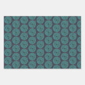 LABYRINTH III Flachpapier Geschenkpapier Set (Vorderseite 2)