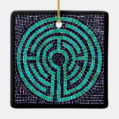 LABYRINTH III Keramik Keramikornament (Rückseite)