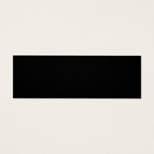 LABYRINTH III Mini-Visitenkarte - Schwarz (Rückseite)