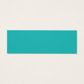 LABYRINTH III Mini-Visitenkarte - Türkis (Rückseite)