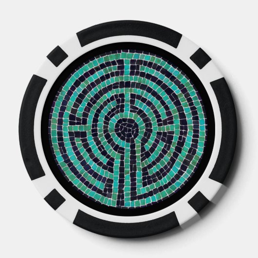 LABYRINTH III Poker Chips (Rückseite)