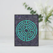 LABYRINTH III Postkarte (Stehend Vorderseite)