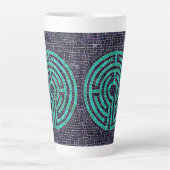 LABYRINTH III Tall Latte Tasse (Vorderseite)
