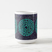 LABYRINTH III Tall White Tasse (Mittel)