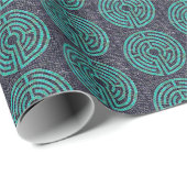 LABYRINTH III Wrapping Paper Geschenkpapier (Rolleneckpunkt)