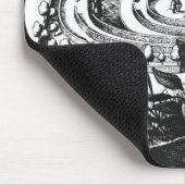 Labyrinth in Heidelberg, Hortus Palatinus (engravi Mousepad (Ecke)