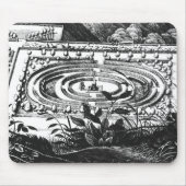 Labyrinth in Heidelberg, Hortus Palatinus (engravi Mousepad (Vorne)