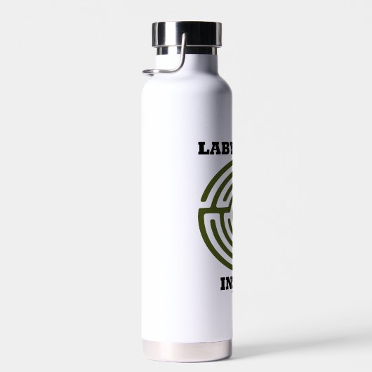 Labyrinth Inside Maze Psyche Spaß Trinkflasche (Rechts)