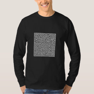 Labyrinth-Irrgarten-Puzzle-Verzweigungen-Schaltkre T-Shirt