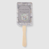 Labyrinth ist nur für immer eine Hochzeitskugel Fächer (Rückseite)