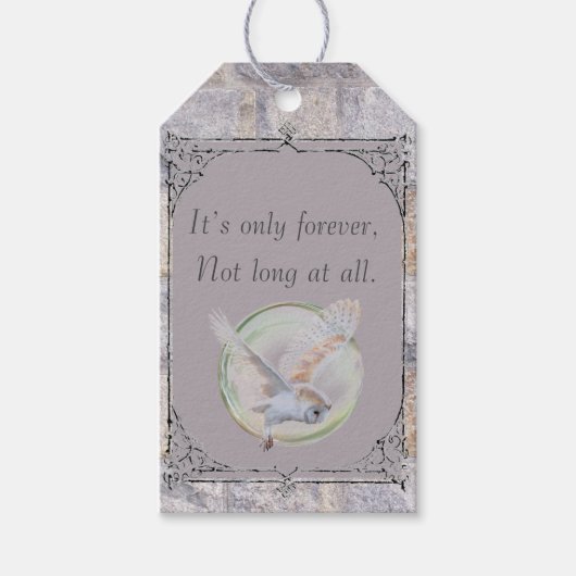 Labyrinth ist nur für immer eine Hochzeitskugel Geschenkanhänger (Vorderseite)