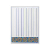LABYRINTH IV 11"x8.5" Notepad + Linien Notizblock (Rotiert)