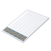 LABYRINTH IV 11"x8.5" Notepad + Linien Notizblock (angewinkelt)