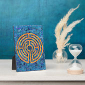 LABYRINTH IV 12x18 Plaque mit Easel Fotoplatte (Seite)