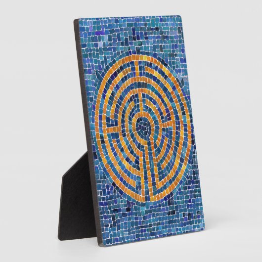 LABYRINTH IV 12x18 Plaque mit Easel Fotoplatte (Seite)