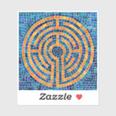 LABYRINTH IV 3x3 Vinyl Sticker (Blatt)