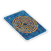 LABYRINTH IV 3x4 Flexibler Magnet - Weiß (Rechte Seite)