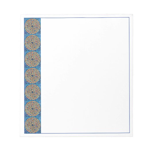 LABYRINTH IV 5.5x6 Notepad Notizblock (Vorderseite)
